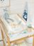 Matelas à langer Lionceau Babylone+Bayou+blanc imprimé+écru 9 - vertbaudet enfant 