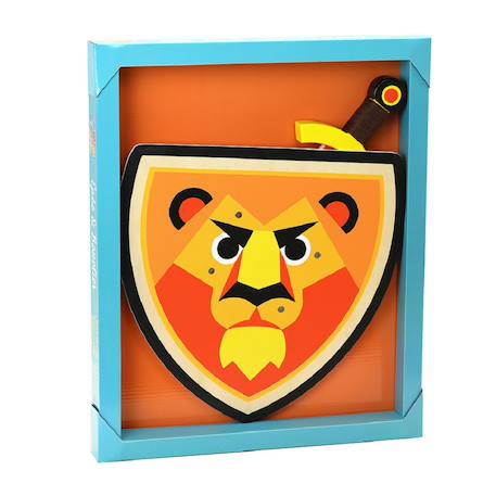 Set bouclier et épée lion Orange 2 - vertbaudet enfant 