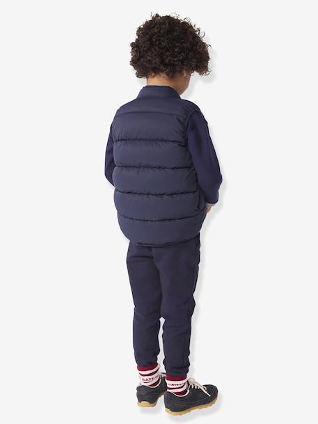 Doudoune enfant sans manche bicolore réversible marine 5 - vertbaudet enfant 