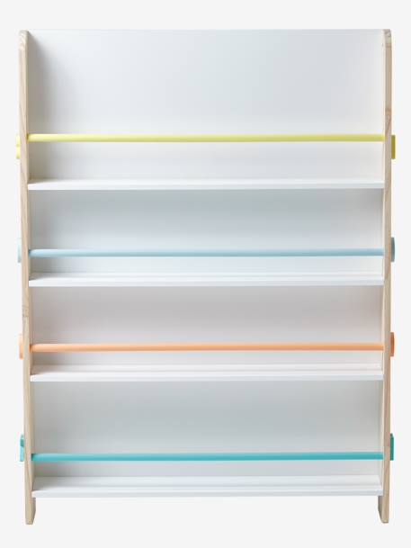 Présentoir à livres Books blanc/bois 8 - vertbaudet enfant 
