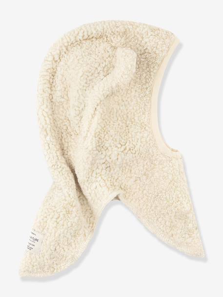 Bonnet écharpe en polaire Teddy MATJEFFI enfant MINI A TURE écru 1 - vertbaudet enfant 