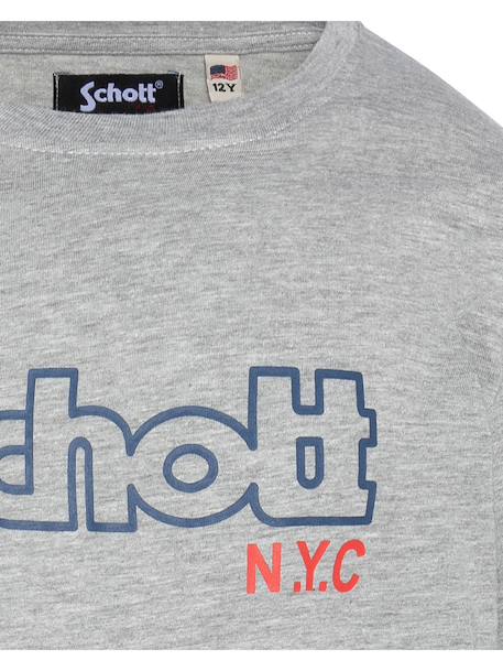 T-shirt imprimé à manches longues pour Blanc+Gris chiné+Marine+Noir 5 - vertbaudet enfant 
