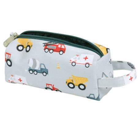 Trousse d'école et loisirs pour enfant Beige+Bleu+Gris+Jaune+Kaki+Pêche+Rose+Vert 16 - vertbaudet enfant 