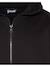 Sweatshirt uni zippé à capuche Gris chiné+Marine+Noir 11 - vertbaudet enfant 