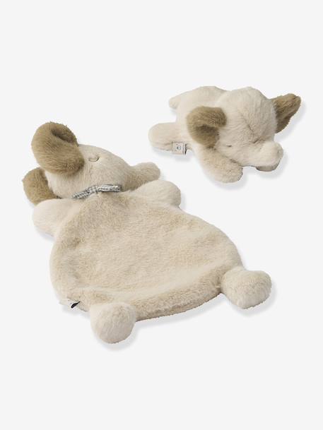 Liliana set doudou éléphant écru 1 - vertbaudet enfant 