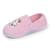 Chaussons mocassins enfilage facile, semelle antidérapante Rose 1 - vertbaudet enfant 