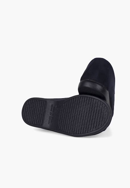 Mocassins pompons serratex Beige+Bleu marine 9 - vertbaudet enfant 