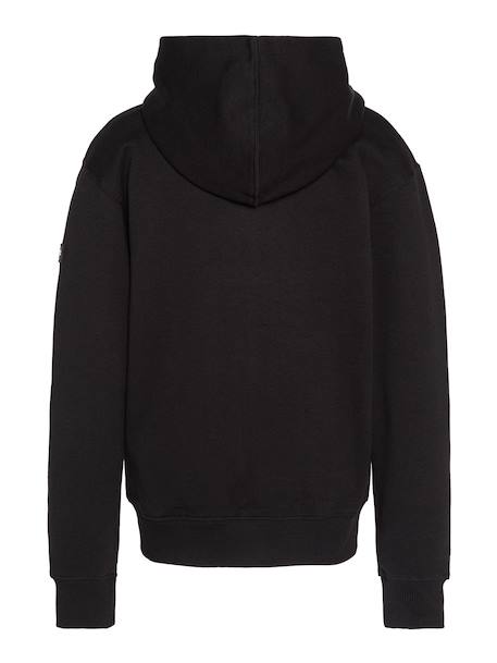Sweatshirt uni zippé à capuche Gris chiné+Marine+Noir 12 - vertbaudet enfant 