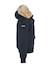Blouson snorkel à capuche Bleu marine+Noir 3 - vertbaudet enfant 