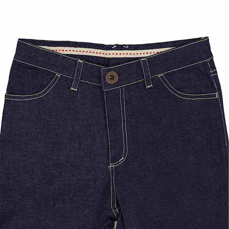 Jean slim    en fin  stretch  morgan Bleu denim foncé 4 - vertbaudet enfant 
