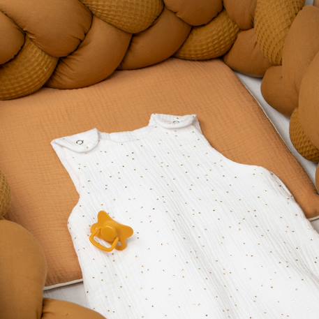 Gigoteuse d'été tog 0,5 en gaze de coton jeanne Beige+Blanc+Blanc à pois or+Bleu ciel+Camel+Écru+Gris clair+Rose+Terracotta+Vert de gris 13 - vertbaudet enfant 