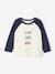 T-shirt bébé manches longues avec imprimé placé devant kaki+marine 5 - vertbaudet enfant 