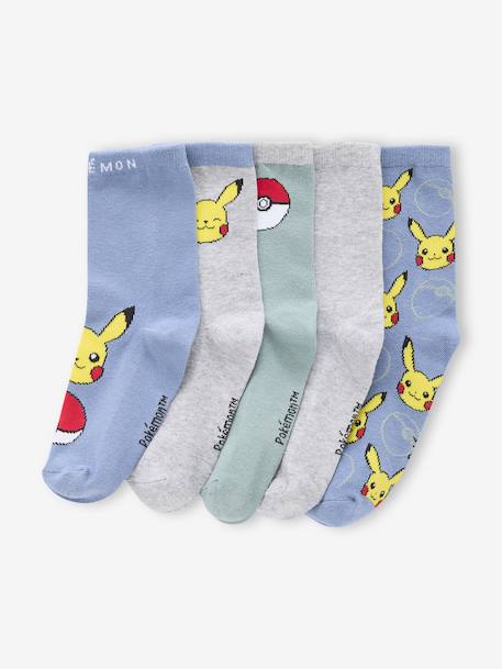 Lot de 5 paires de chaussettes Pokemon Assortis 1 - vertbaudet enfant 