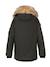 Parka à capuche Kaki+Marine 5 - vertbaudet enfant 
