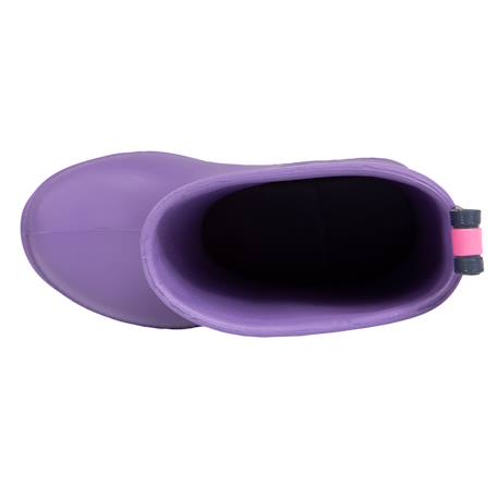 Bottes de pluie hautes, ultra confortables et légères, faciles à enfiler Rose+Violet 7 - vertbaudet enfant 