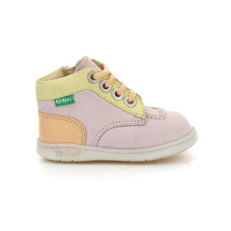 Bottillons kickiconic Rose jaune abricot 2 - vertbaudet enfant 