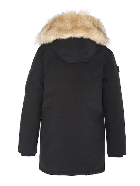 Parka à capuche Noir 3 - vertbaudet enfant 