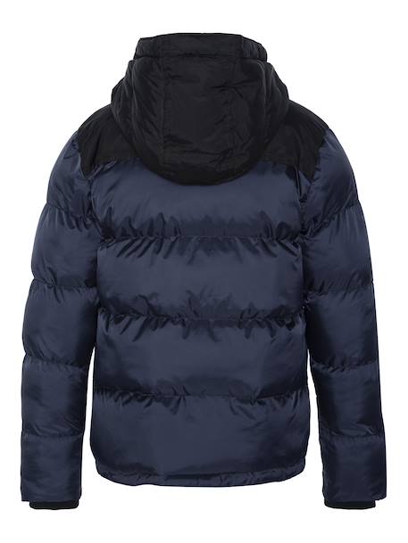 Doudoune à capuche Bleu marine+Kaki+Noir 2 - vertbaudet enfant 