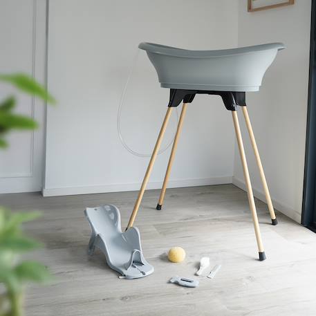 Pack bain vasco 7 en 1 gris charme Gris 2 - vertbaudet enfant 