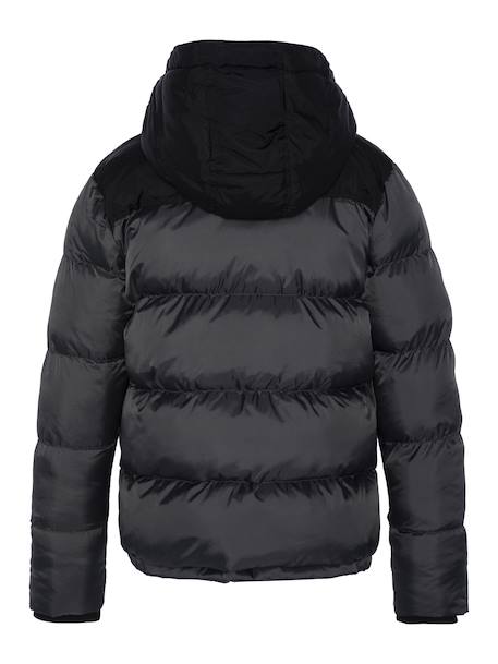 Doudoune à capuche Anthracite 2 - vertbaudet enfant 