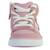 Baskets basses  à lacets  velours Rose 4 - vertbaudet enfant 