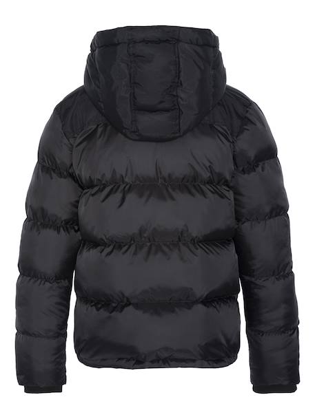 Doudoune à capuche Kaki+Noir 4 - vertbaudet enfant 