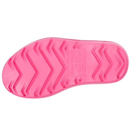 Bottes de pluie hautes, ultra confortables et légères, faciles à enfiler Rose+Violet 4 - vertbaudet enfant 
