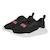 Baskets basses à fermeture éclair Noir+Puma noir sunset rose 9 - vertbaudet enfant 