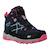 Bottines de marche synthétique samaris iii Bleu marine / rose fluo+Noir / gris clair 1 - vertbaudet enfant 