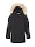 Parka à capuche Noir 1 - vertbaudet enfant 