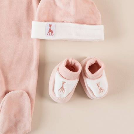 Chaussons bébé sophie la girafe® Rose 2 - vertbaudet enfant 