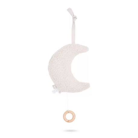 Coussin musical à suspendre lune nougat Blanc crème 1 - vertbaudet enfant 