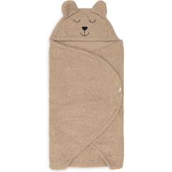 Linge de maison et décoration-Linge de lit bébé-Couverture nomade bunny nougat (100 x 105 cm)
