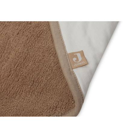 Couverture nomade enveloppante teddy bear Blanc, marron clair 5 - vertbaudet enfant 