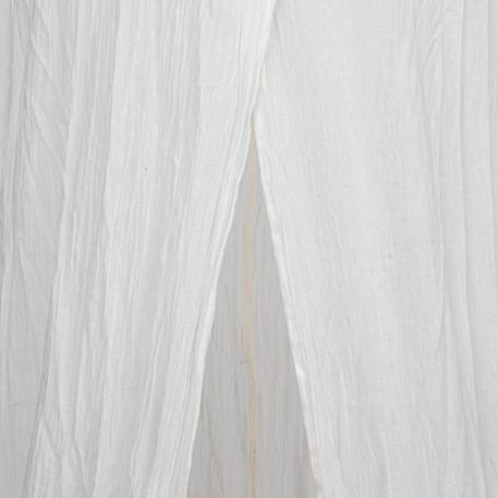 Ciel de lit gaze de coton - lili Blanc+Bleu gris+Marron+Rose+Rose moyen+Vert 3 - vertbaudet enfant 