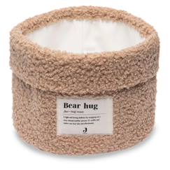 Chambre et rangement-Panier de toilette boucle naturel (14 x 18 cm)