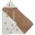 Couverture nomade enveloppante teddy bear Blanc, marron clair 1 - vertbaudet enfant 