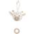 Peluche musicale Blanc, marron 1 - vertbaudet enfant 