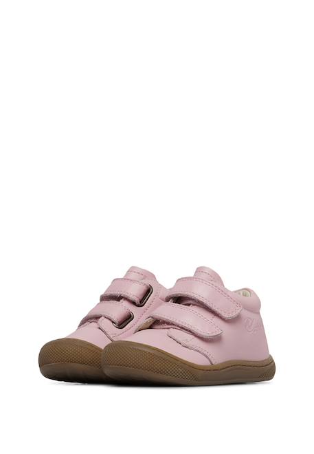 Chaussures premiers pas en cuir cocoon wide vl Rose 5 - vertbaudet enfant 