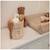 Panier de toilette boucle naturel (14 x 18 cm) Ecru+Marron 4 - vertbaudet enfant 