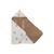 Couverture nomade enveloppante teddy bear Blanc, marron clair 4 - vertbaudet enfant 