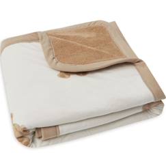 Linge de maison et décoration-Linge de lit bébé-Couverture en coton bio ours teddy bear (75 x 100 cm)