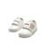 Sneakers fille fermeture adhésive barefoot Blanc-rose clair+Rose-nude 2 - vertbaudet enfant 