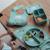 Bavoir en silicone munchy l'ours Bleu 4 - vertbaudet enfant 