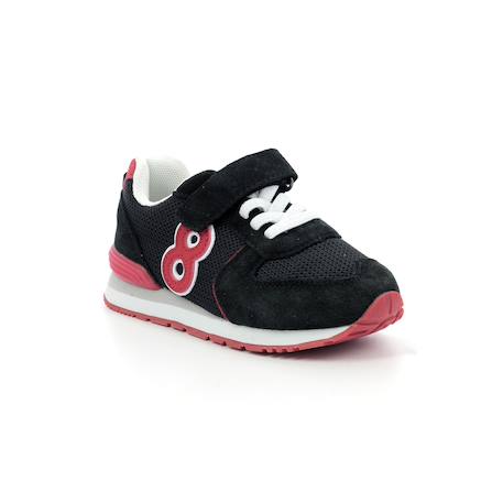 Snooklace Noir rouge 1 - vertbaudet enfant 