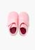 Chaussons en velours côtelé à scratch Rose 5 - vertbaudet enfant 