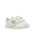 Sneakers fille fermeture adhésive barefoot Blanc – rose pastel+Rose-nude 5 - vertbaudet enfant 