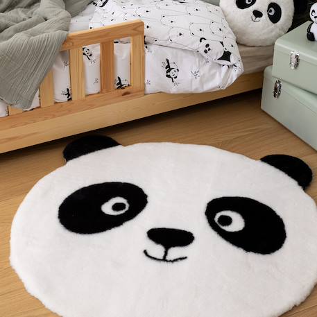 Tapis enfant - andy Noir et blanc 1 - vertbaudet enfant 