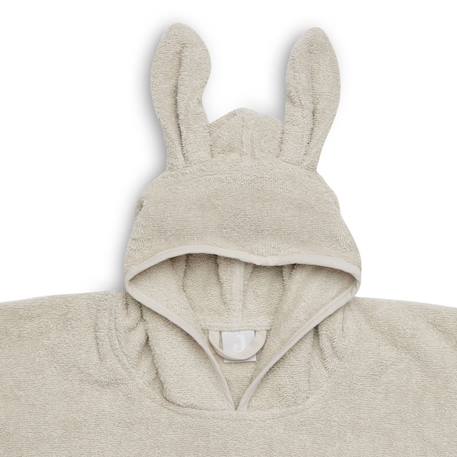 Poncho de bain éponge en coton Beige+Bleu+Creme+Nougat+Rose+Vert d'eau 20 - vertbaudet enfant 