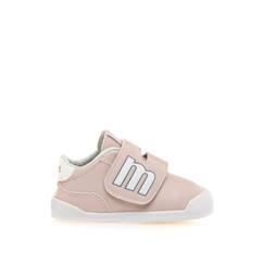 Chaussures-Chaussures bébé 17-26-Marche fille 19-26-Baskets-Sneakers fille fermeture adhésive barefoot